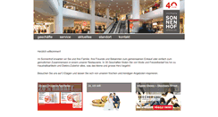 Desktop Screenshot of center-sonnenhof.ch
